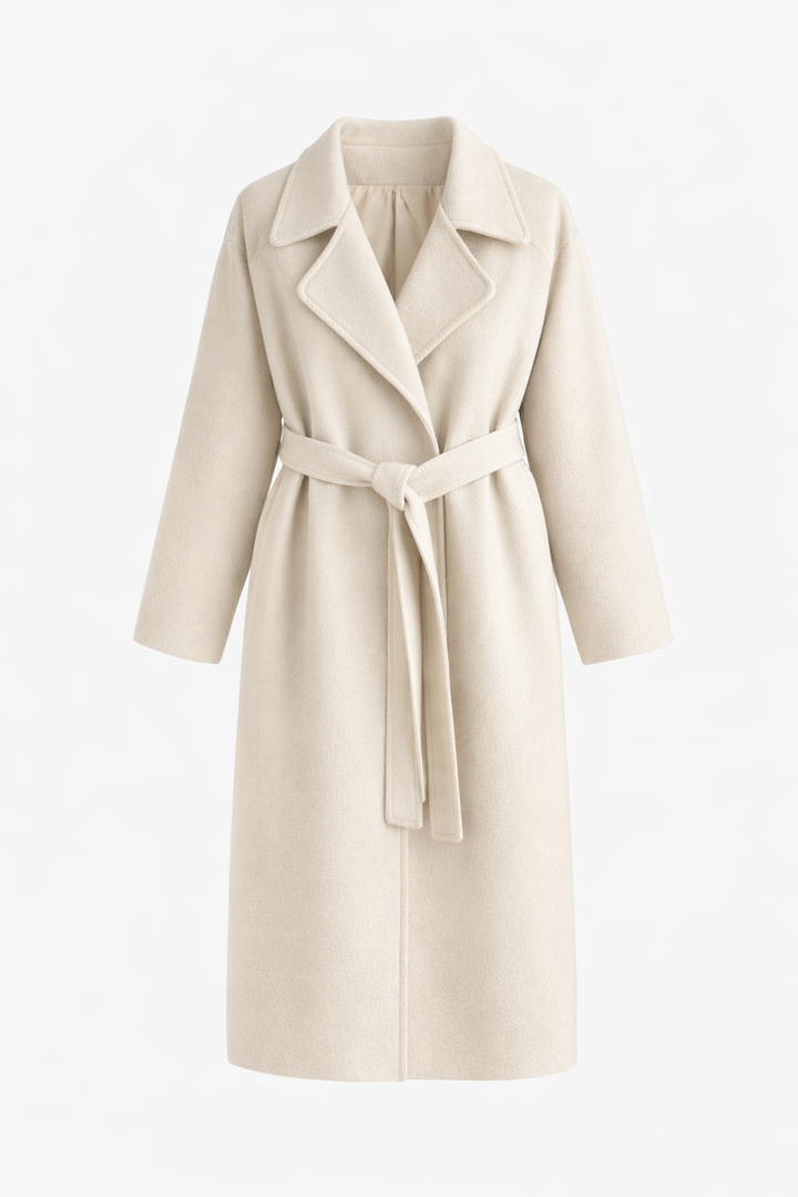 Shulamit Eleganter Langarm Mantel