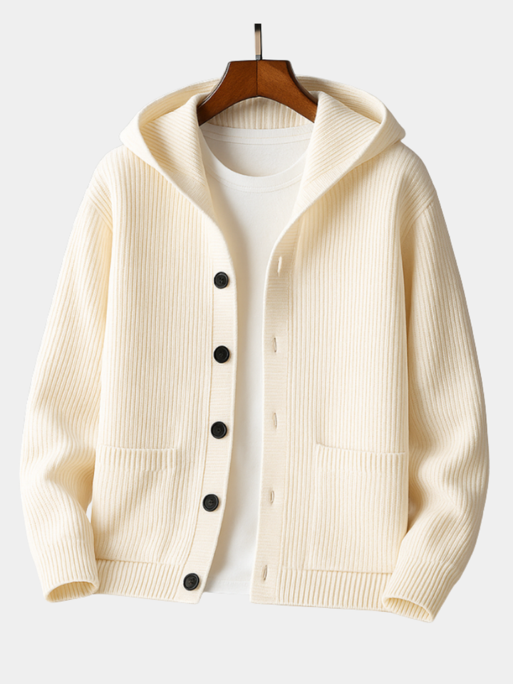 LEONARD - HERREN CARDIGAN AUS WOLLE