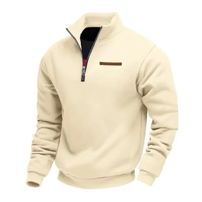 Adrien - Lässiger Fleece-Pullover für Herren