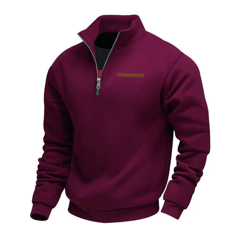 Adrien - Lässiger Fleece-Pullover für Herren