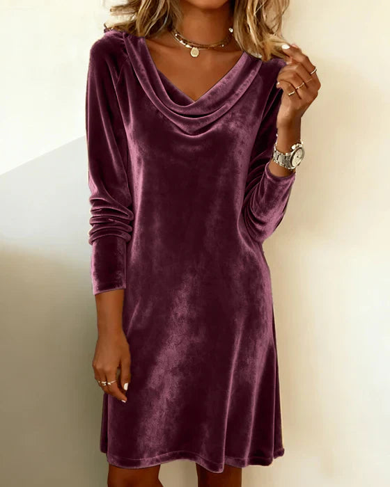 Rosalie - Damen Samtkleid