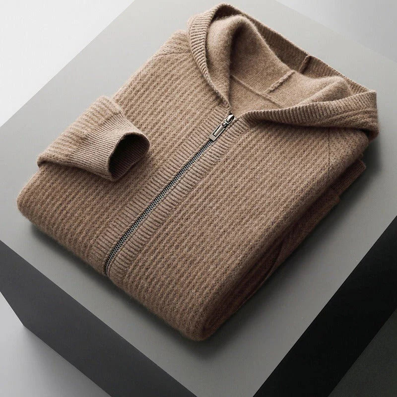 Herren Winter Hoodie aus Wolle