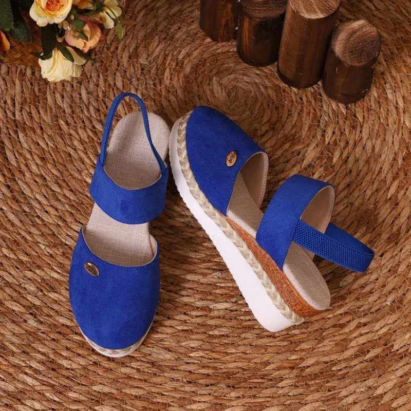 Andrea - Orthopädische Sandalen mit Plateau-Sohle