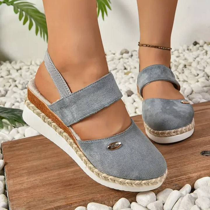 Andrea - Orthopädische Sandalen mit Plateau-Sohle