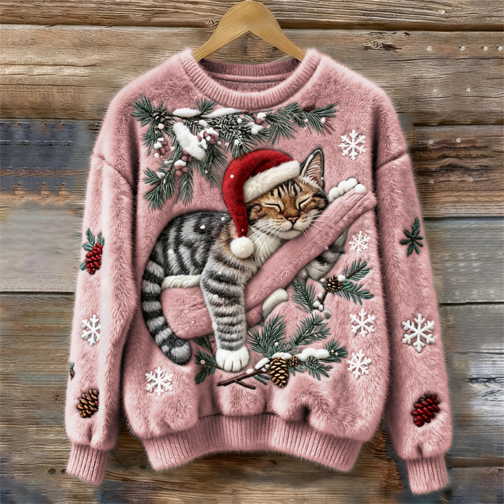 Weihnachtlicher Katzenpullover™