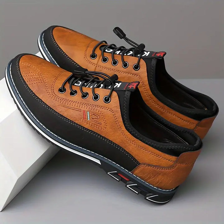 Matteo - Handgefertigte Leder-Oxford-Schuhe