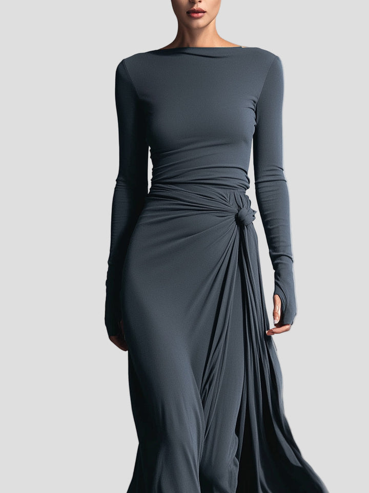 Anna - Elegantes Kleid aus elastischem Stoff mit formendem Effekt