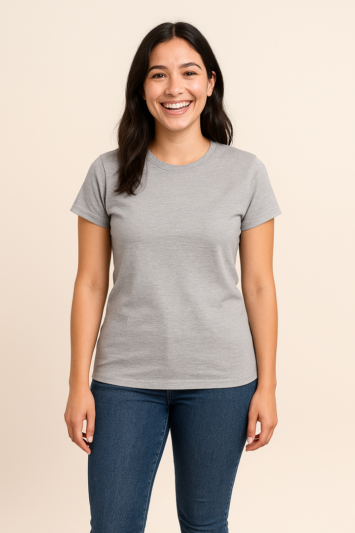 HERBERGER | Damen T-Shirt Baumwolle mit klassischem Schnitt für Freizeit & Stil