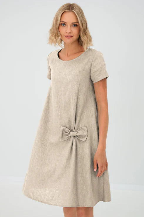 CELINA - Leinenkleid