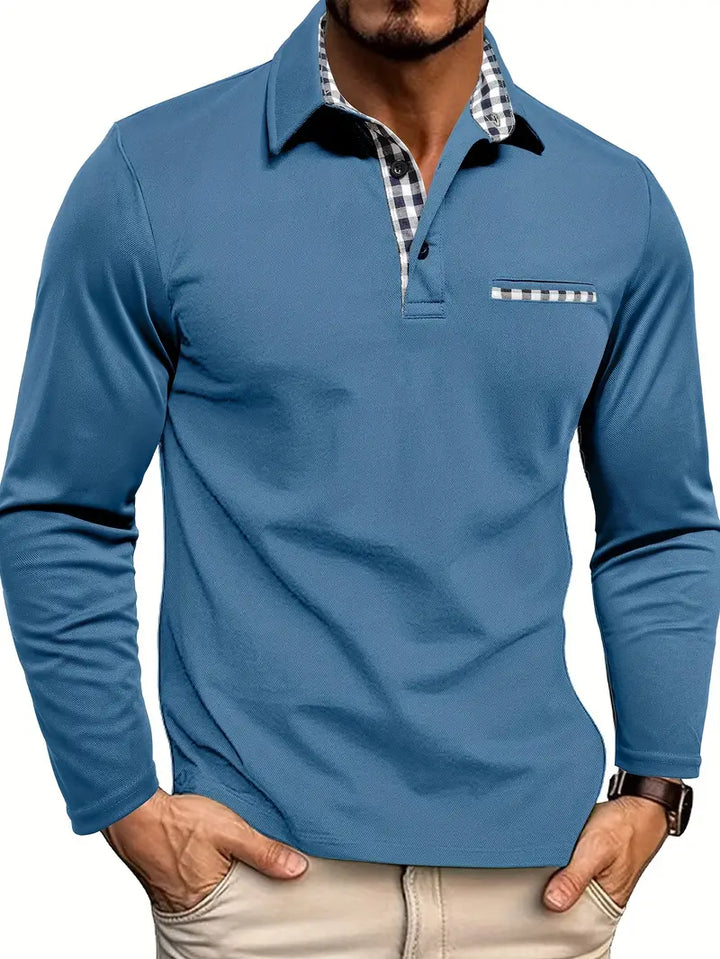 Willem - Poloshirt mit langen Ärmeln
