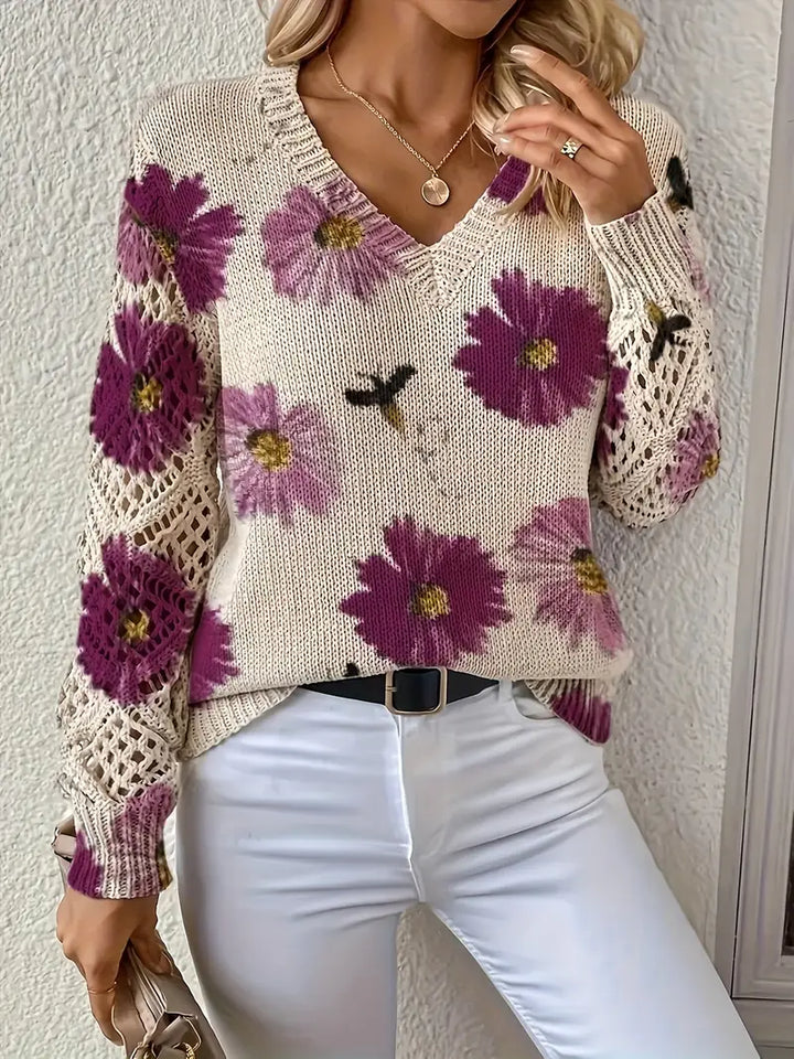 Tatyana Stilvolle Strickjacke Mit V-Ausschnitt