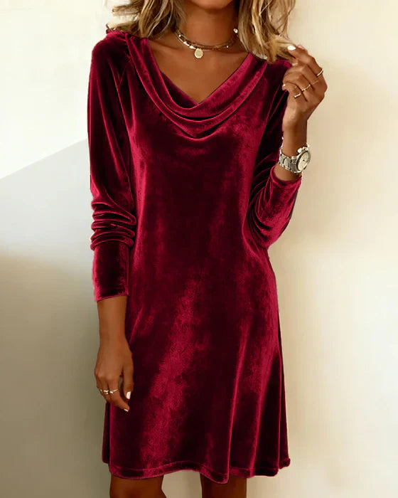 Rosalie - Damen Samtkleid