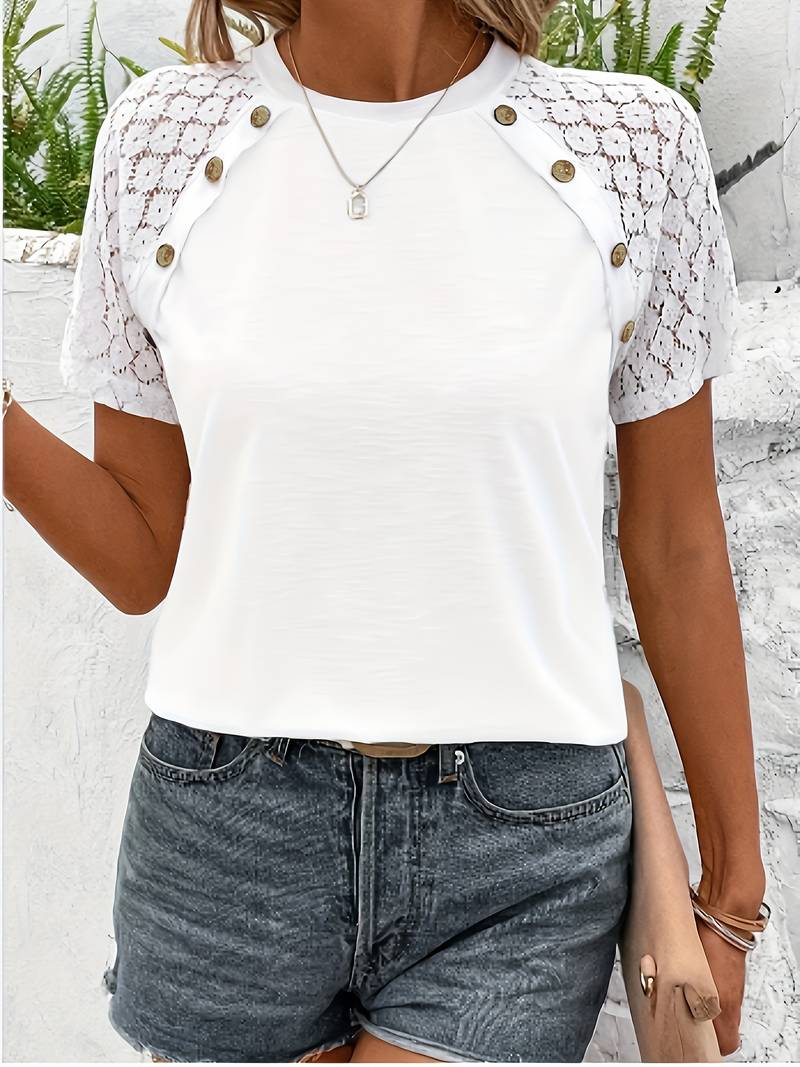 Glanzspur Kurzarmshirt