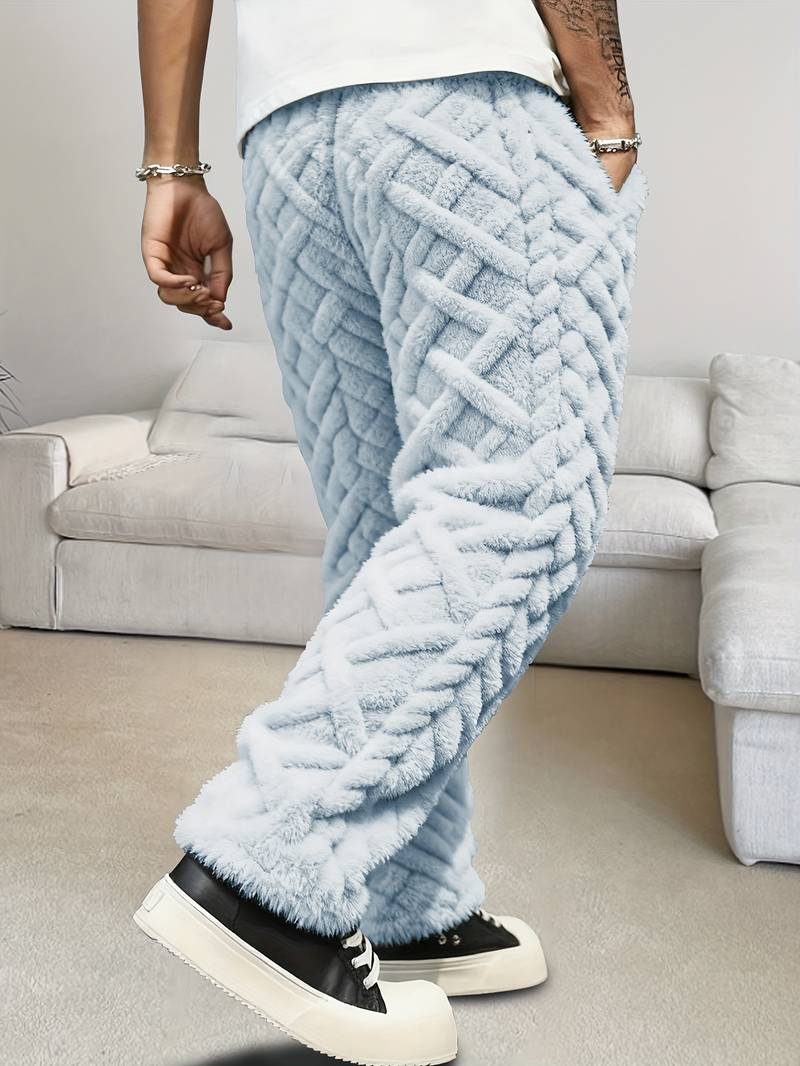 Zecharia Hose Mit Geometrischem Muster