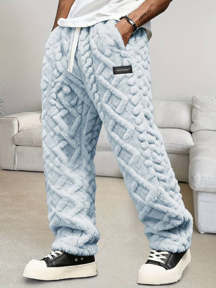 Zecharia Hose Mit Geometrischem Muster