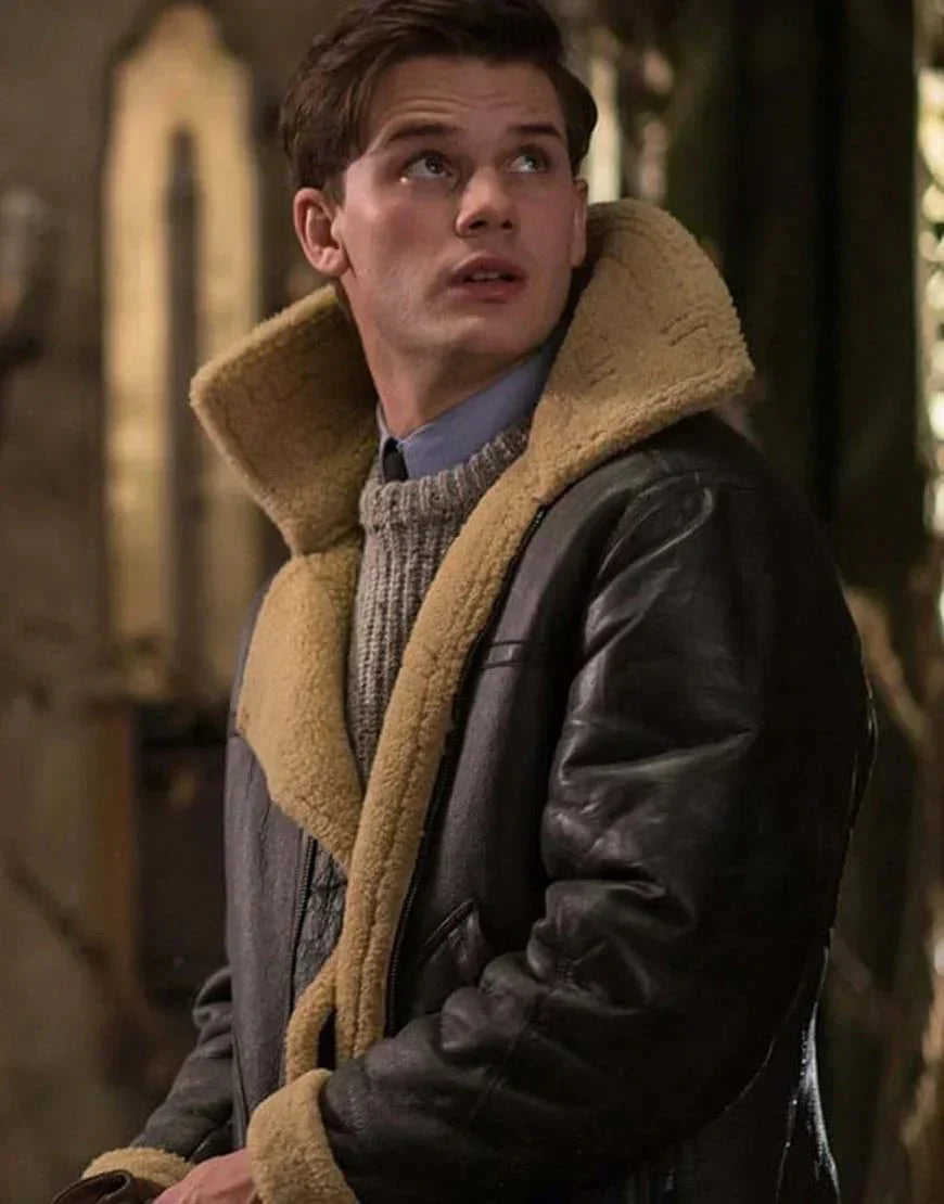 DEAN - Warme Lederjacke