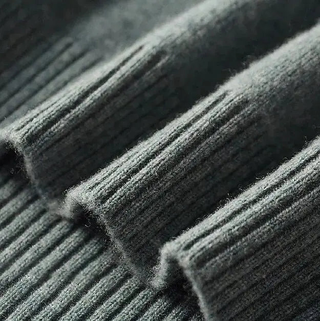 Rollkragenpullover aus 100% Merinowolle