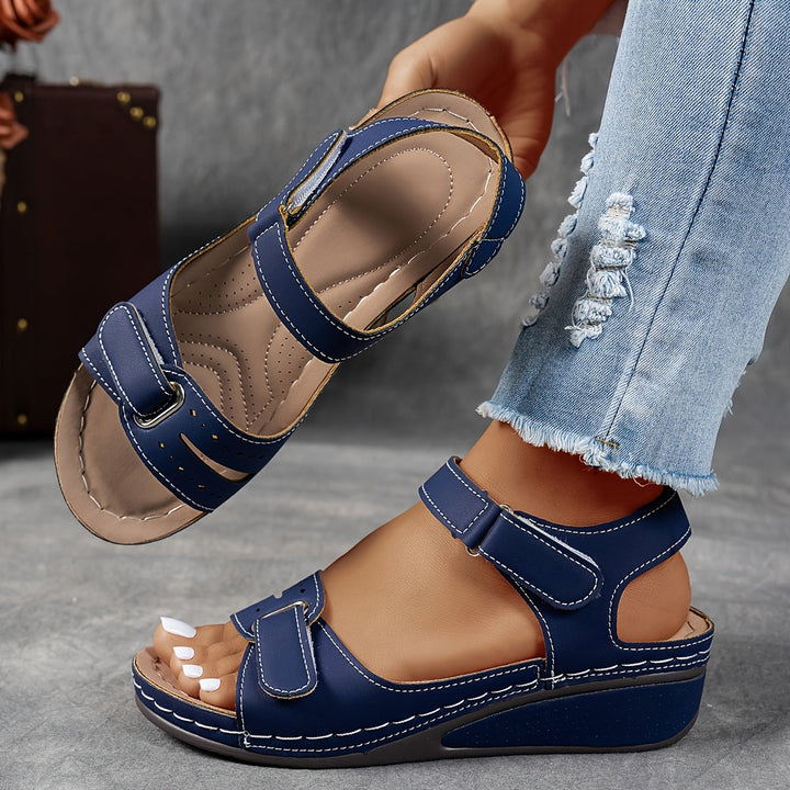 Vera - Orthopädische Sandalen mit Keilabsatz