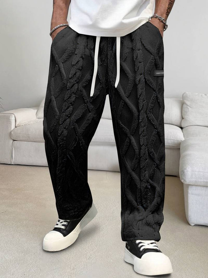 Zecharia Hose Mit Geometrischem Muster