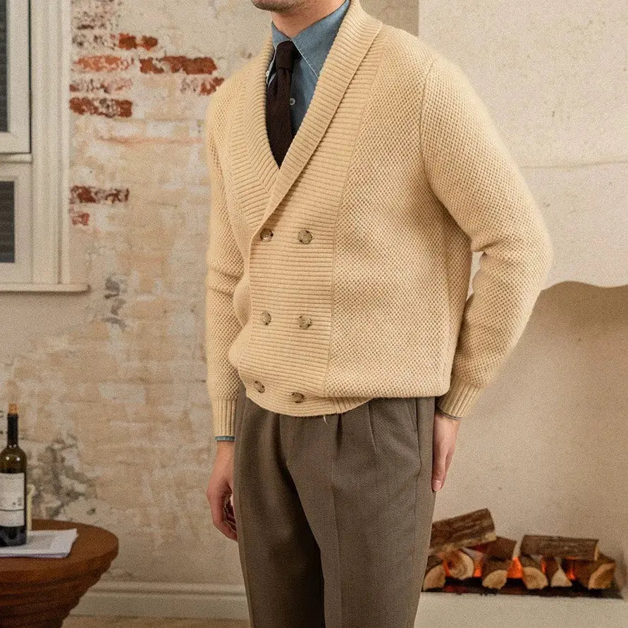 Britische elegante Strickjacke