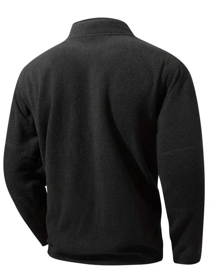 Maurits Sweatjacke Mit Halbem Reißverschluss