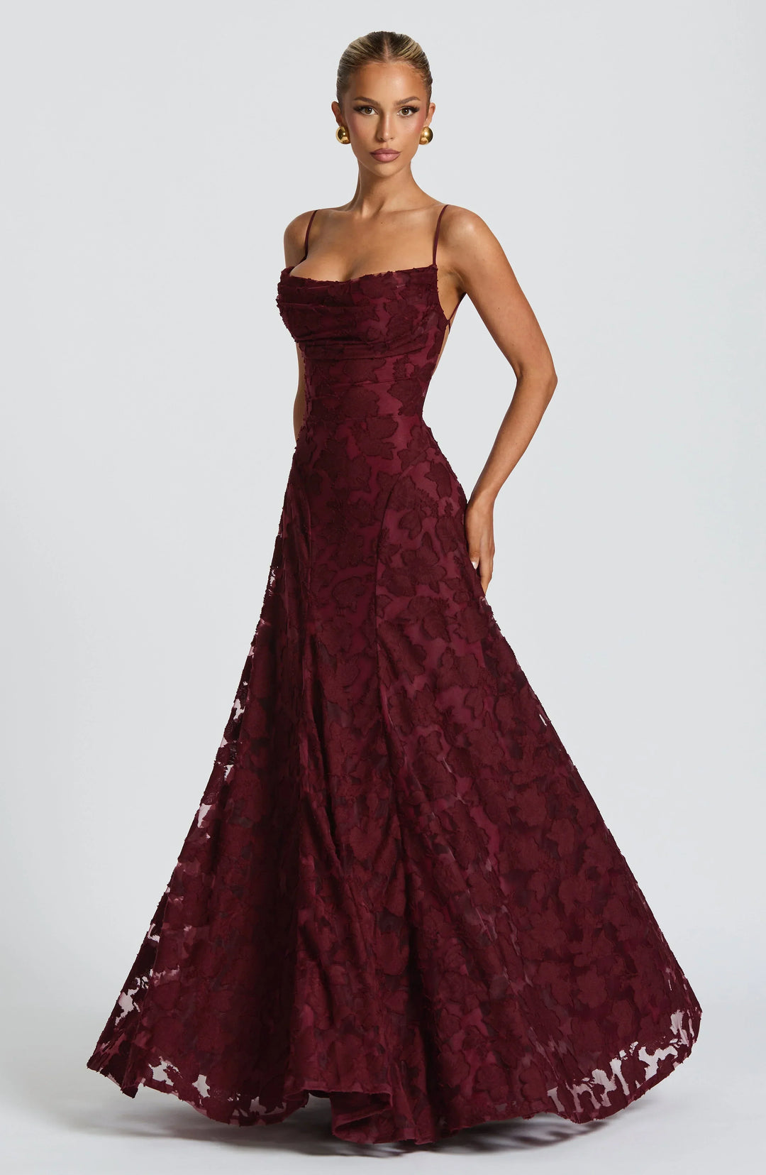 Clara Elegantes Maxikleid