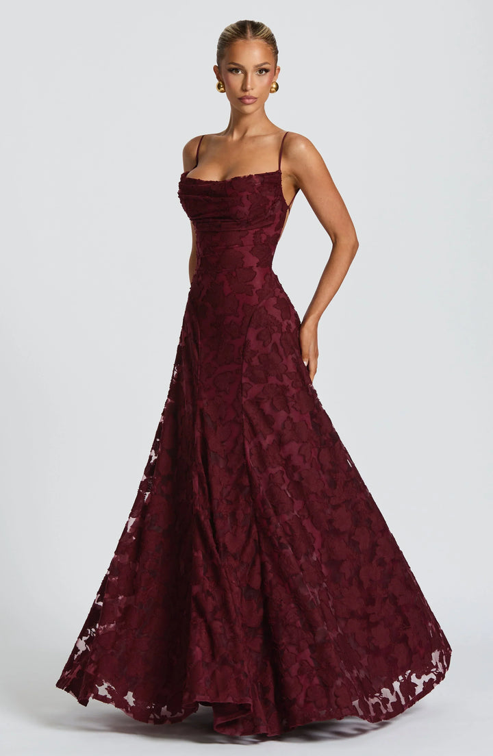 Clara Elegantes Maxikleid