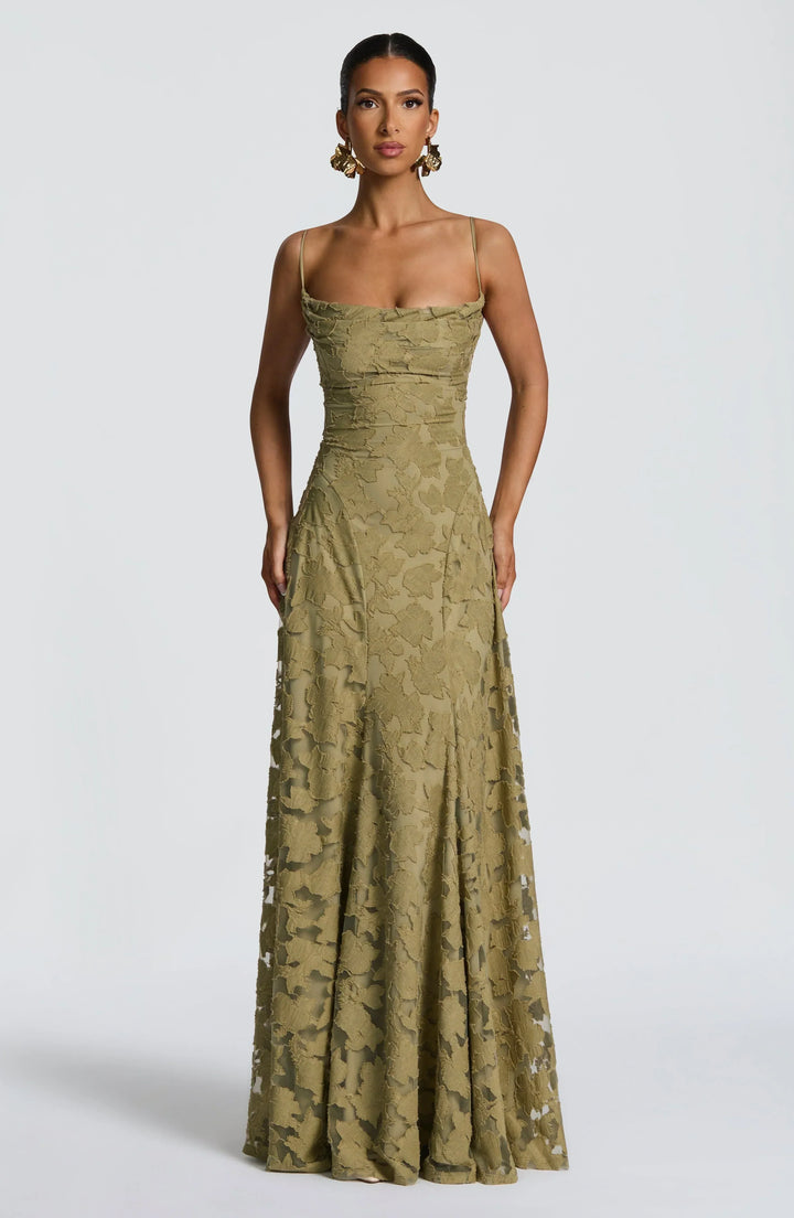 Clara Elegantes Maxikleid