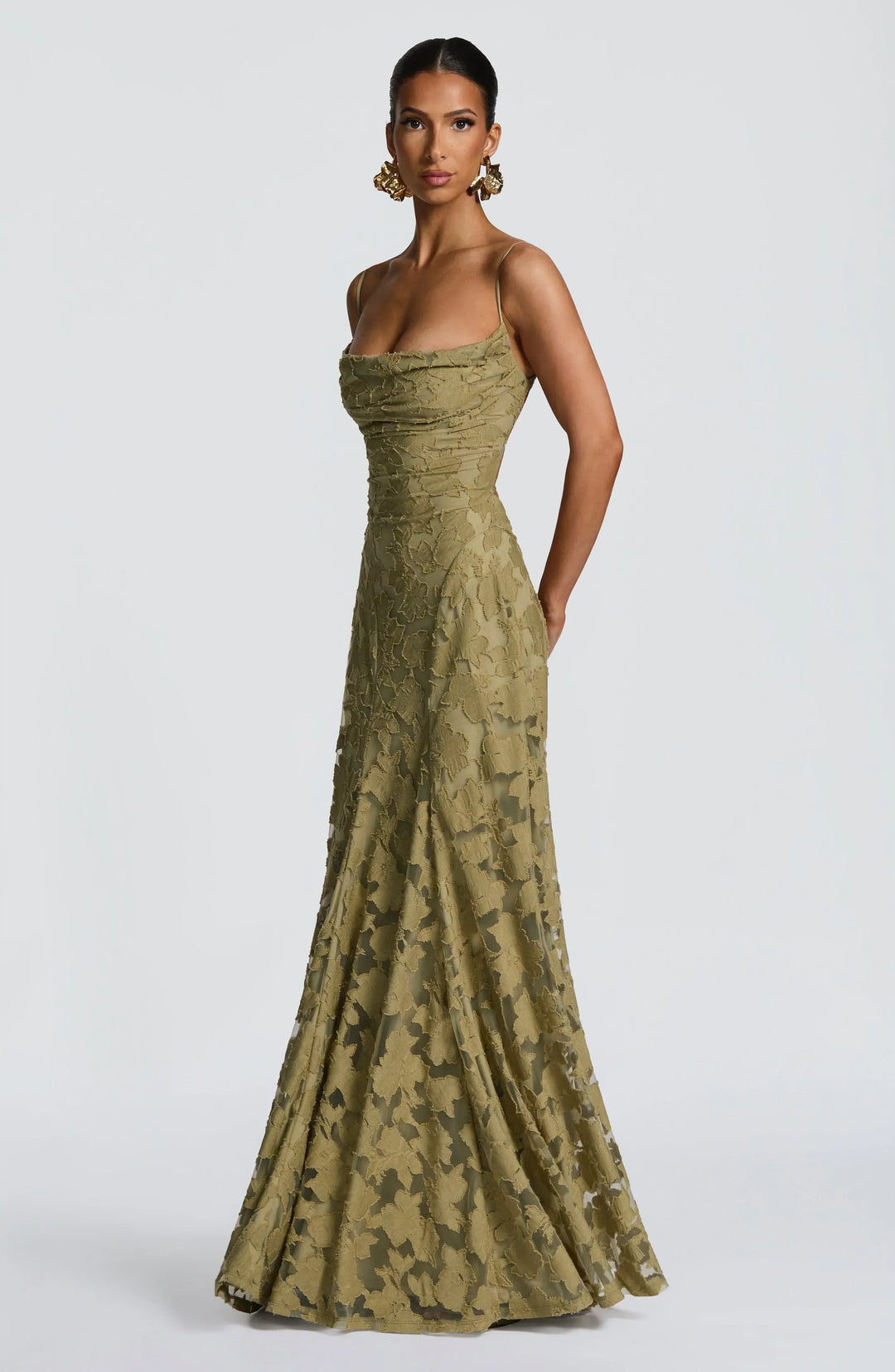 Clara Elegantes Maxikleid