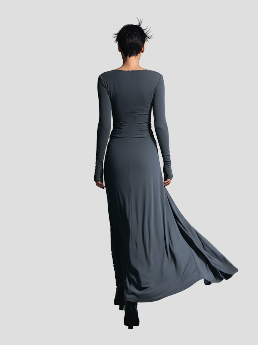 Anna - Elegantes Kleid aus elastischem Stoff mit formendem Effekt