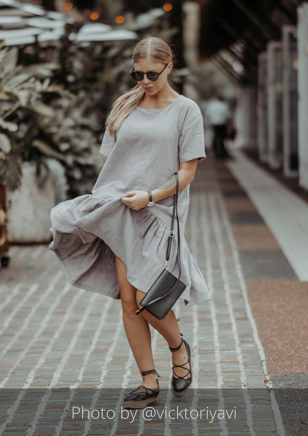 DAPHNE - Leinenkleid