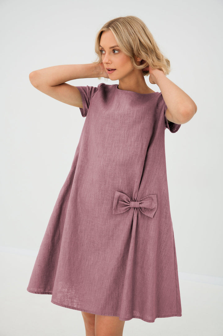 CELINA - Leinenkleid