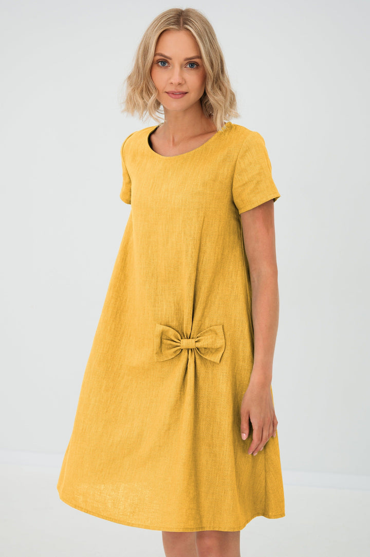 CELINA - Leinenkleid