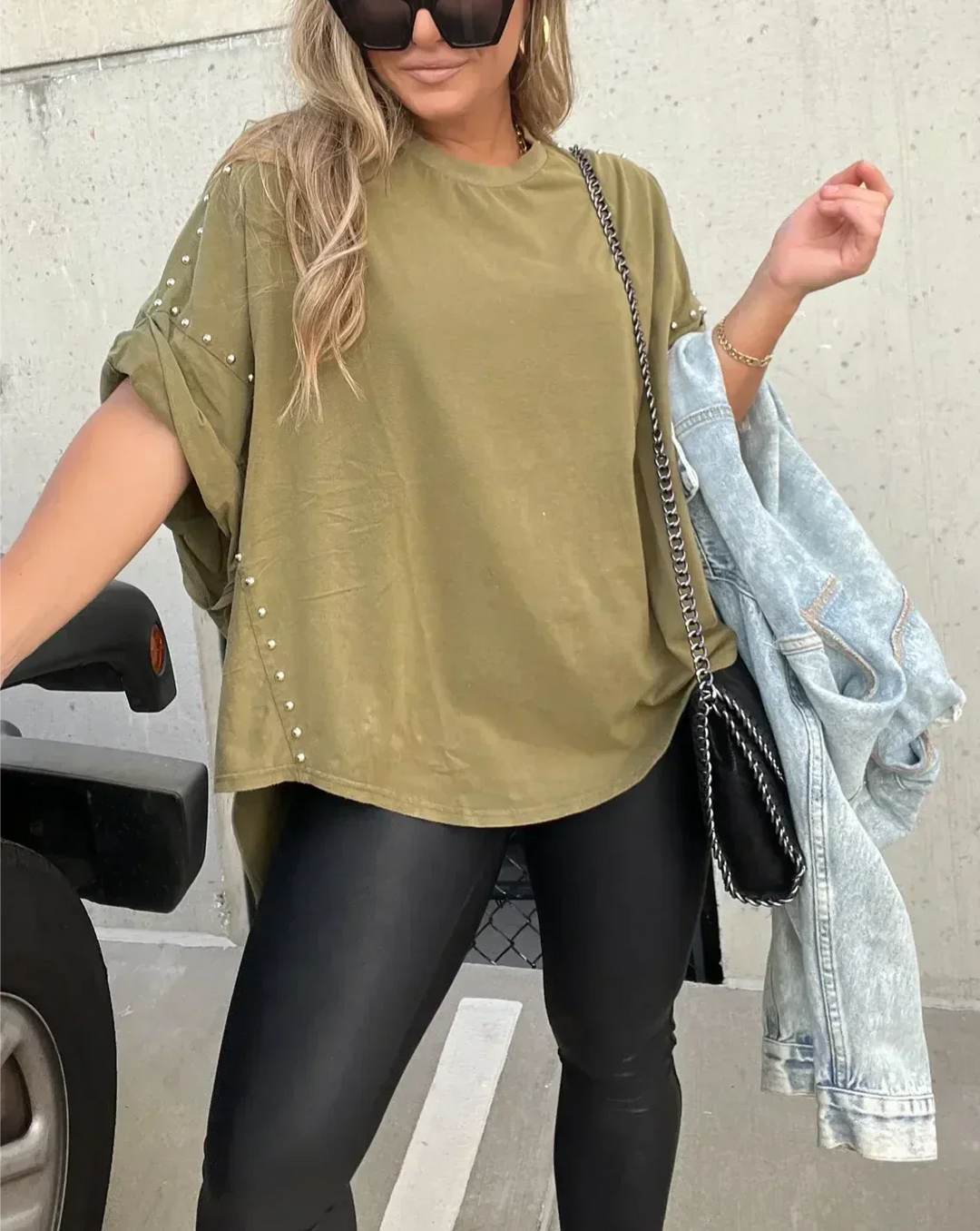 Nachtschimmer Oversizedshirt