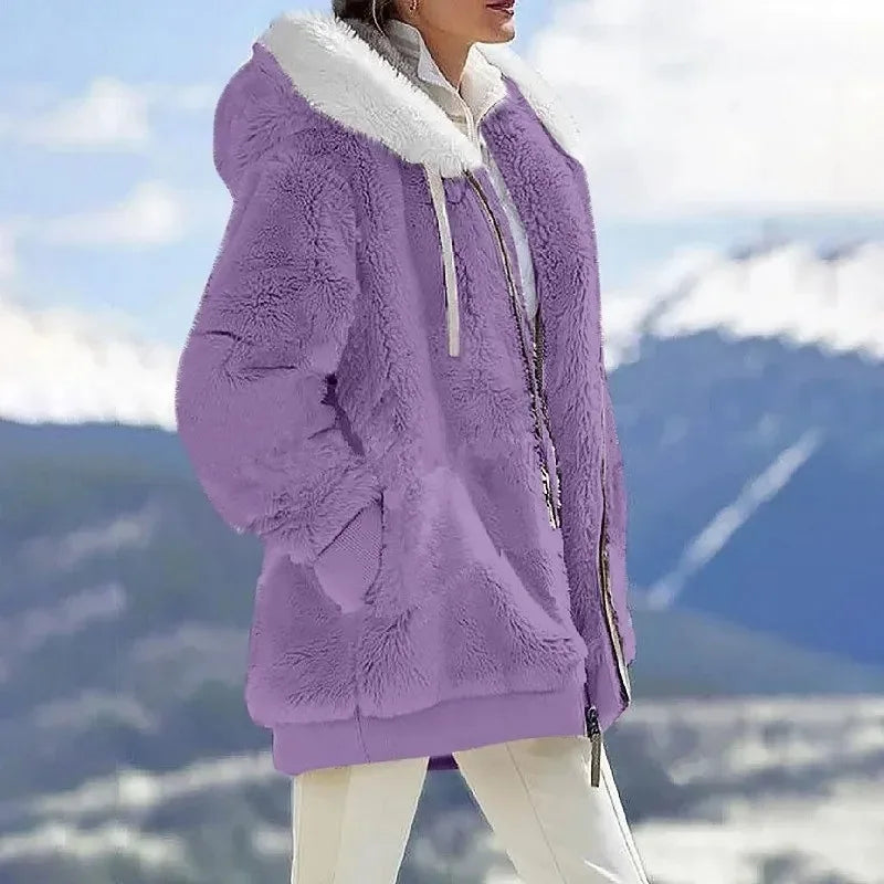 Margit - Winterjacke mit Kapuze