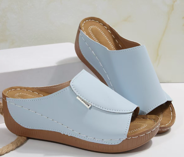 LIANA - Orthocomfort Sandale mit 6 cm Komfortsohle