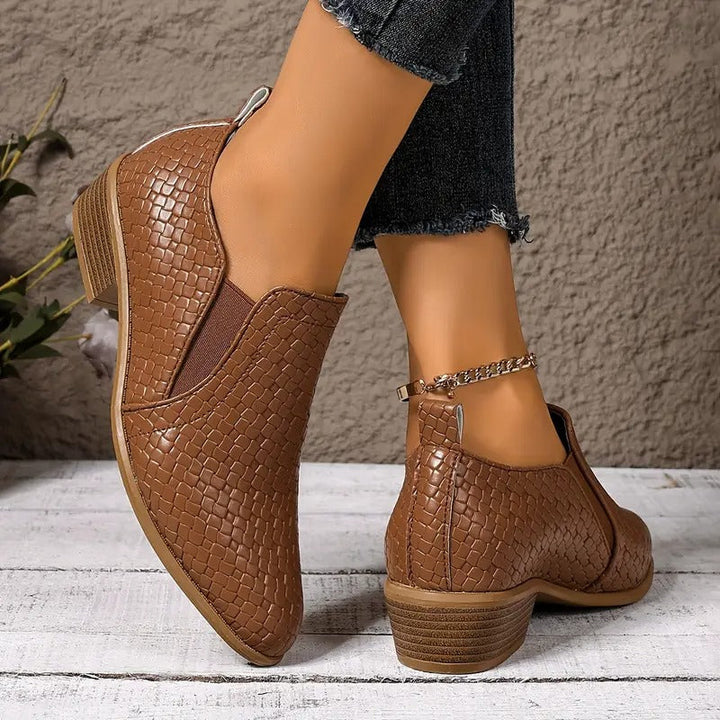 Alexandra - Orthopädische Oxford-Schuhe aus Leder