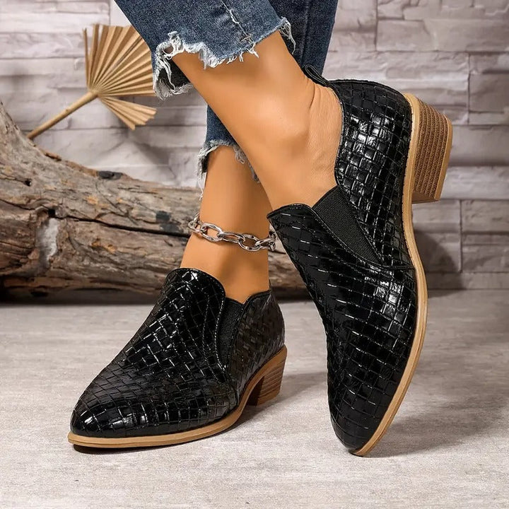 Alexandra - Orthopädische Oxford-Schuhe aus Leder