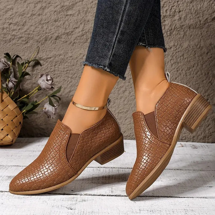Alexandra - Orthopädische Oxford-Schuhe aus Leder