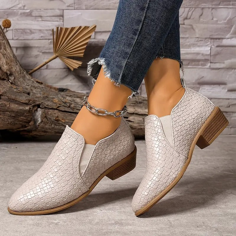 Alexandra - Orthopädische Oxford-Schuhe aus Leder