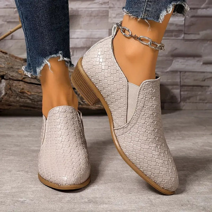 Alexandra - Orthopädische Oxford-Schuhe aus Leder