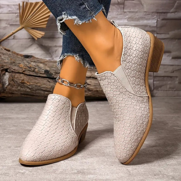 Alexandra - Orthopädische Oxford-Schuhe aus Leder