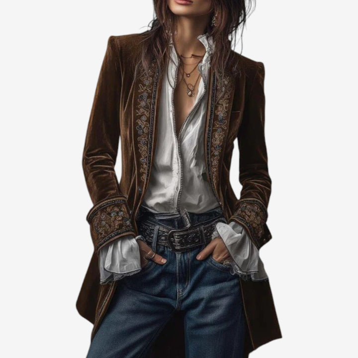 Verena - Bestickter Blazer