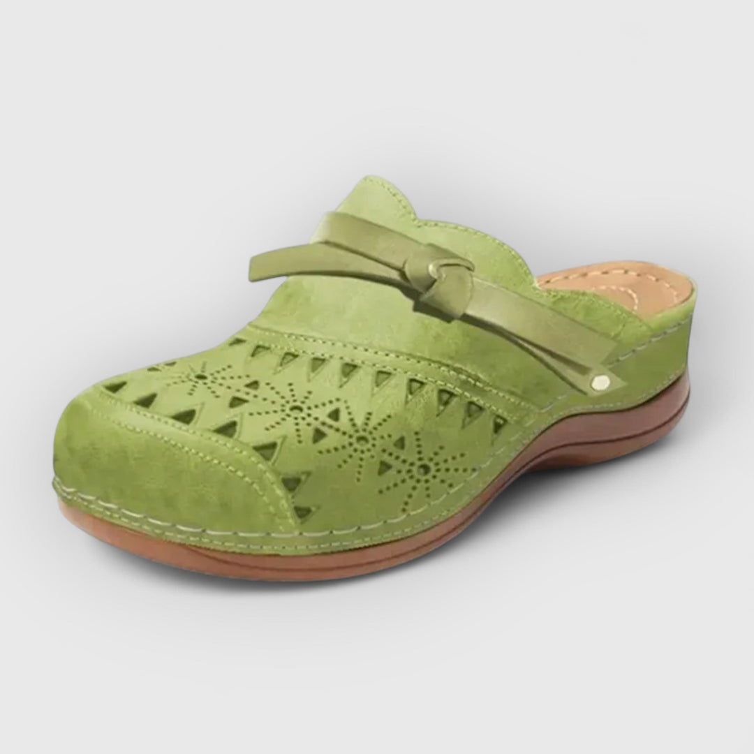 Mia - Bequeme Holzschuhe