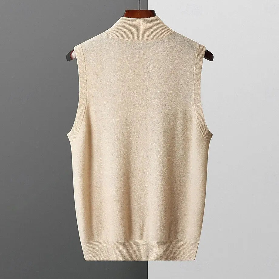 Strickweste aus 100% Wolle