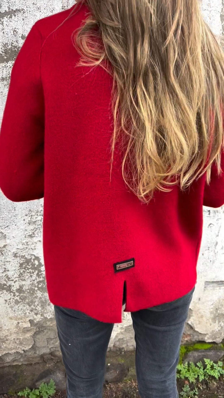 Napel - Elegante Strickjacke aus Wolle