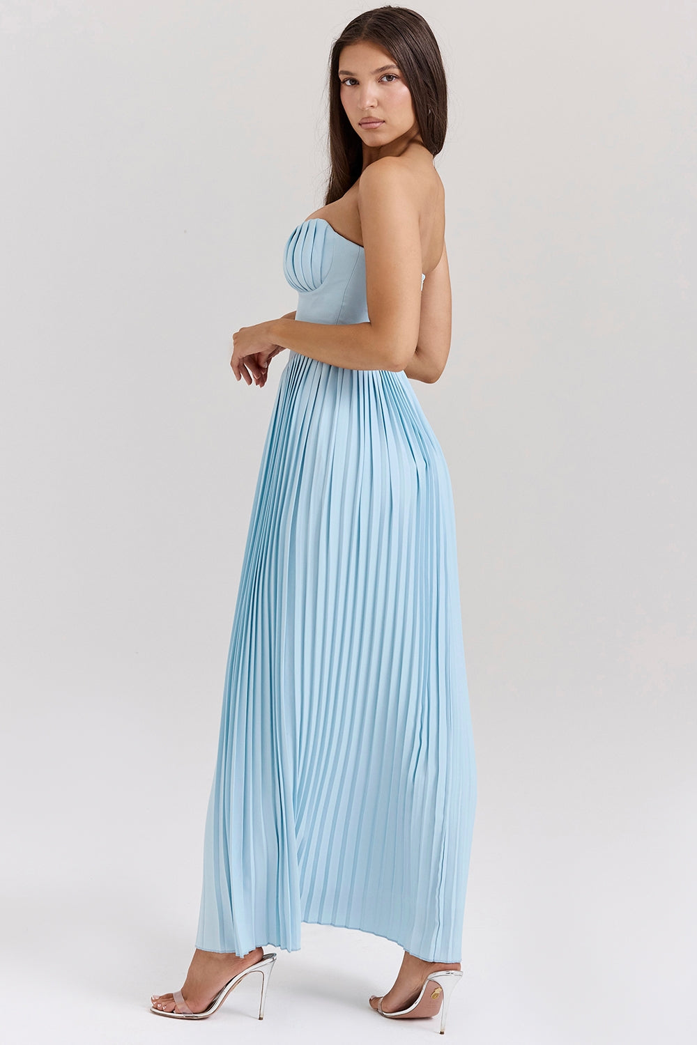 ELISA - Langes Kleid mit Korsett