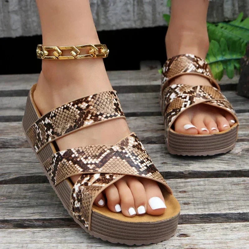 Martine - Orthopädische Ledersandalen aus hochwertigem Material