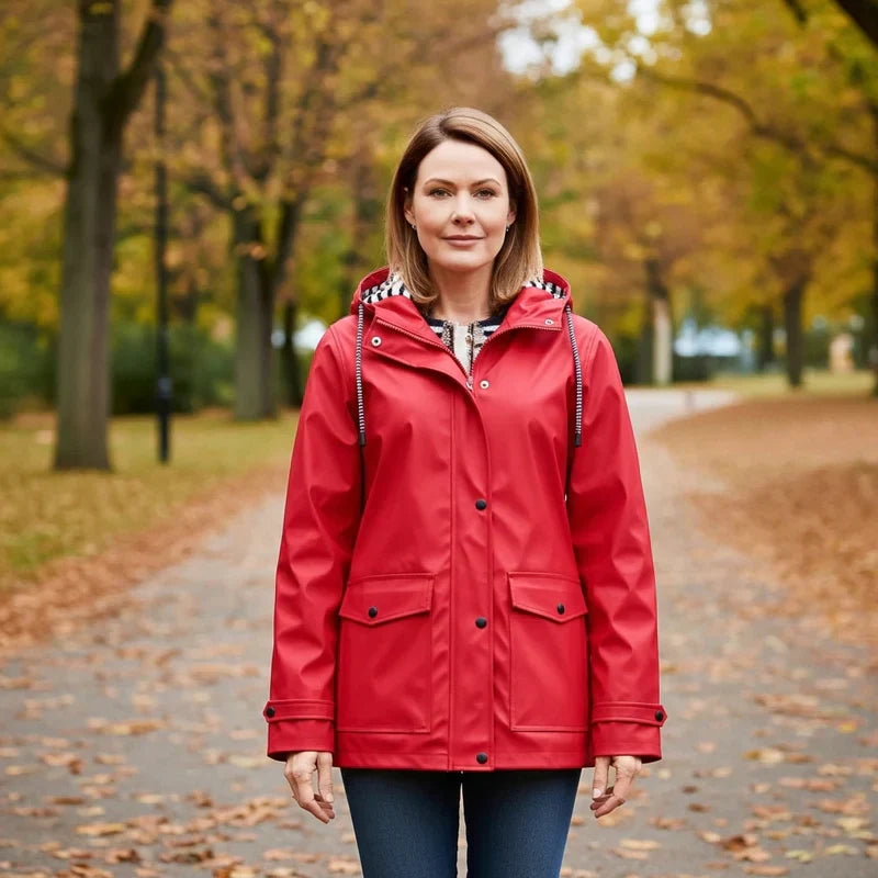 Sara - Wasserdichte und winddichte Jacke
