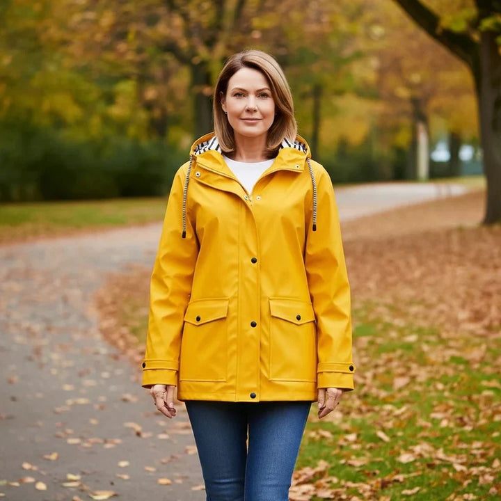 Sara - Wasserdichte und winddichte Jacke